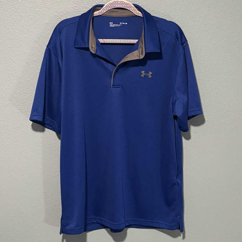 Under Armour Men’s UA Tech Dri-Fit Short Sleeve XL Loose Fit Polo